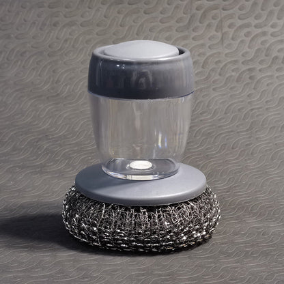 🧼Plastic Auto-Dispense Dish Brush- Multifunctional Pot Scrubber