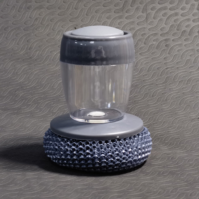 🧼Plastic Auto-Dispense Dish Brush- Multifunctional Pot Scrubber
