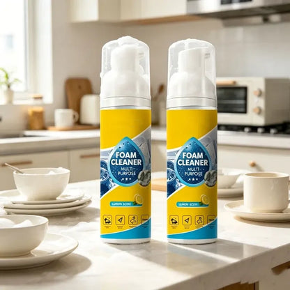 Enzyme-Powered Multi-Surface Foam Cleaner – Deep Clean Stains, Grease & Odors Fast
