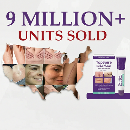TopSpire® ReGenScar Stem Cell Scar Gel | Say goodbye to stubborn scars