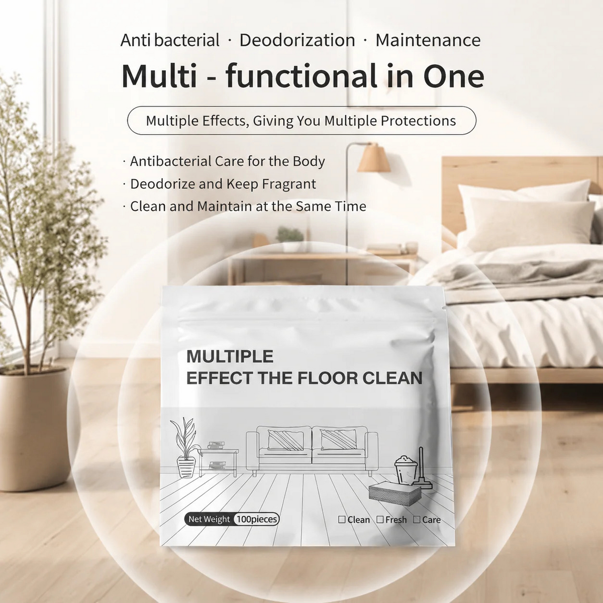 🫧Last Day 80% OFF🫧Multi-Surface Antibacterial Cleaner for Hardwood, Tile & Laminate