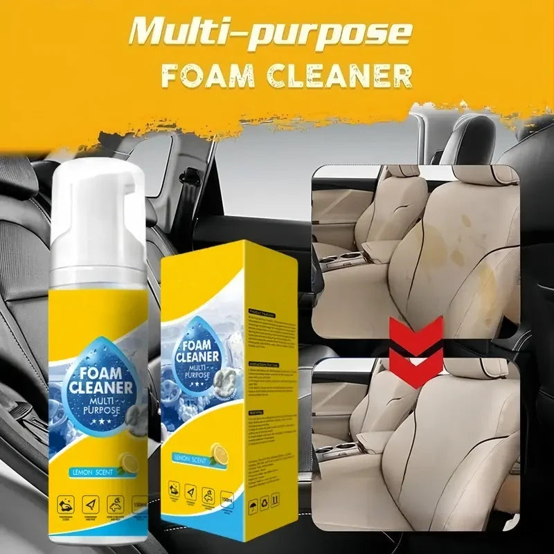Enzyme-Powered Multi-Surface Foam Cleaner – Deep Clean Stains, Grease & Odors Fast