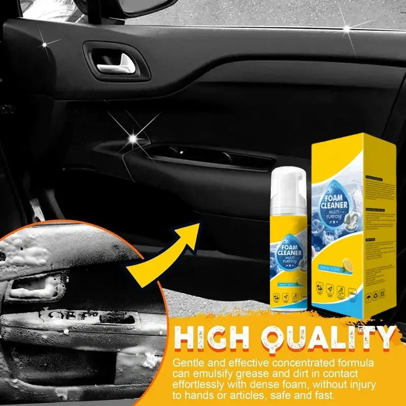 Enzyme-Powered Multi-Surface Foam Cleaner – Deep Clean Stains, Grease & Odors Fast