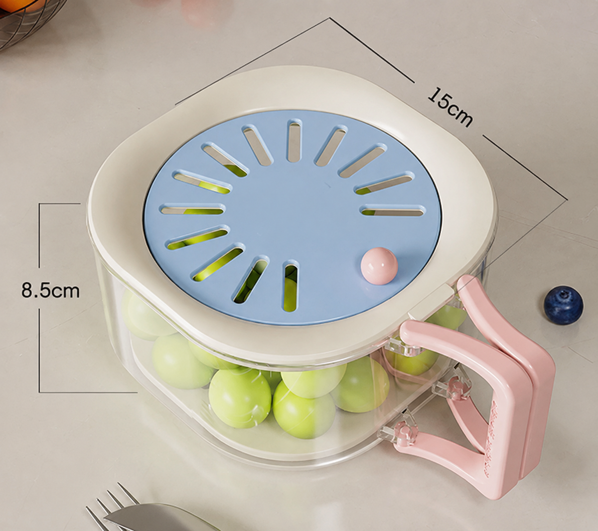 📢📢50% OFF !! ⏰2 in 1 Draining Basket with Lid
