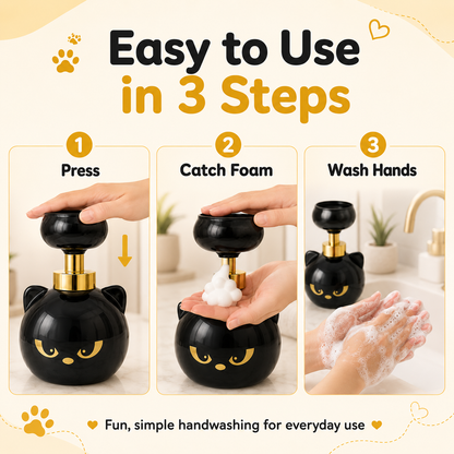 ✨Cat Paw Foam Soap Dispenser