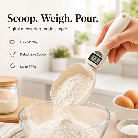 ✨ Digital Measuring Scoop Scale – Smarter Kitchen Prep