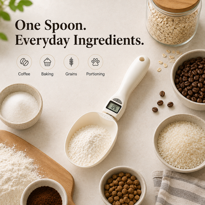 ✨ Digital Measuring Scoop Scale – Smarter Kitchen Prep