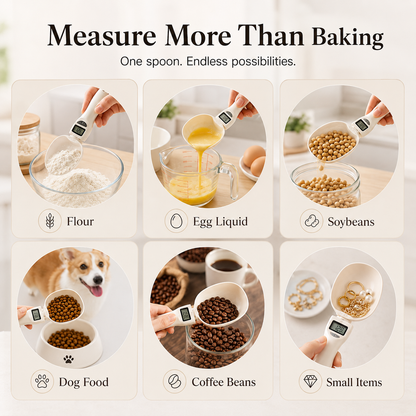 ✨ Digital Measuring Scoop Scale – Smarter Kitchen Prep