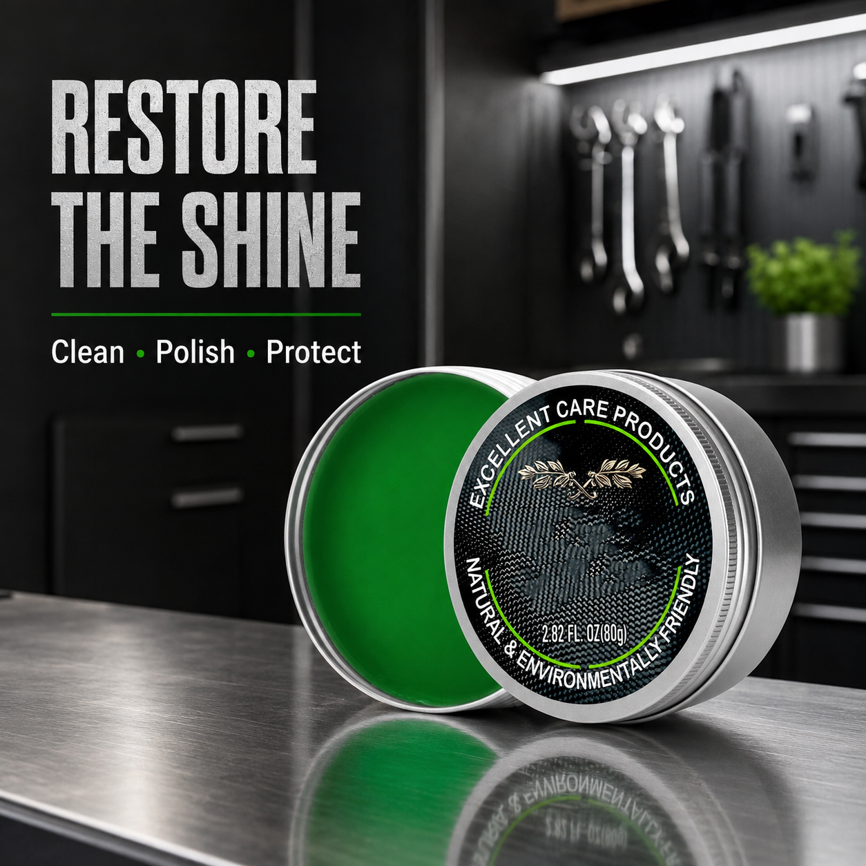 ✨ All-Purpose Metal Polish Wax – Restore Mirror Shine 🪞