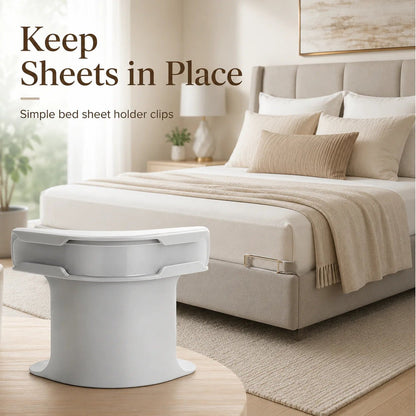 🔥😴Secure Fit Sheet Holders – Wrinkle-Free. Slip-Free Bed