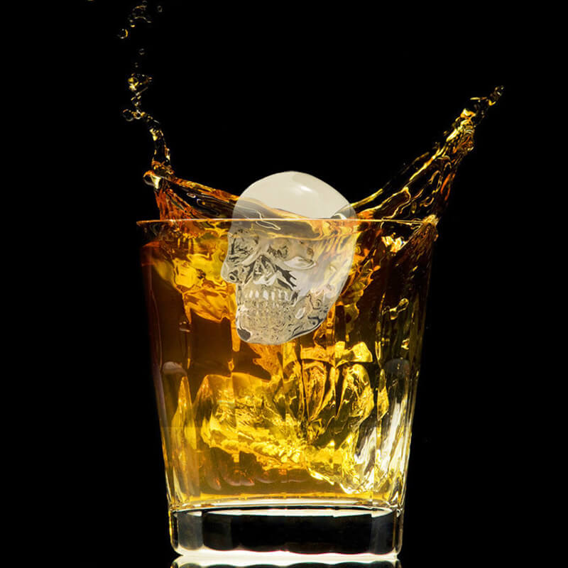 🧊Buy 2 Get 1 Free⏰DIY Silicone Skull Ice Cube Tray🥃