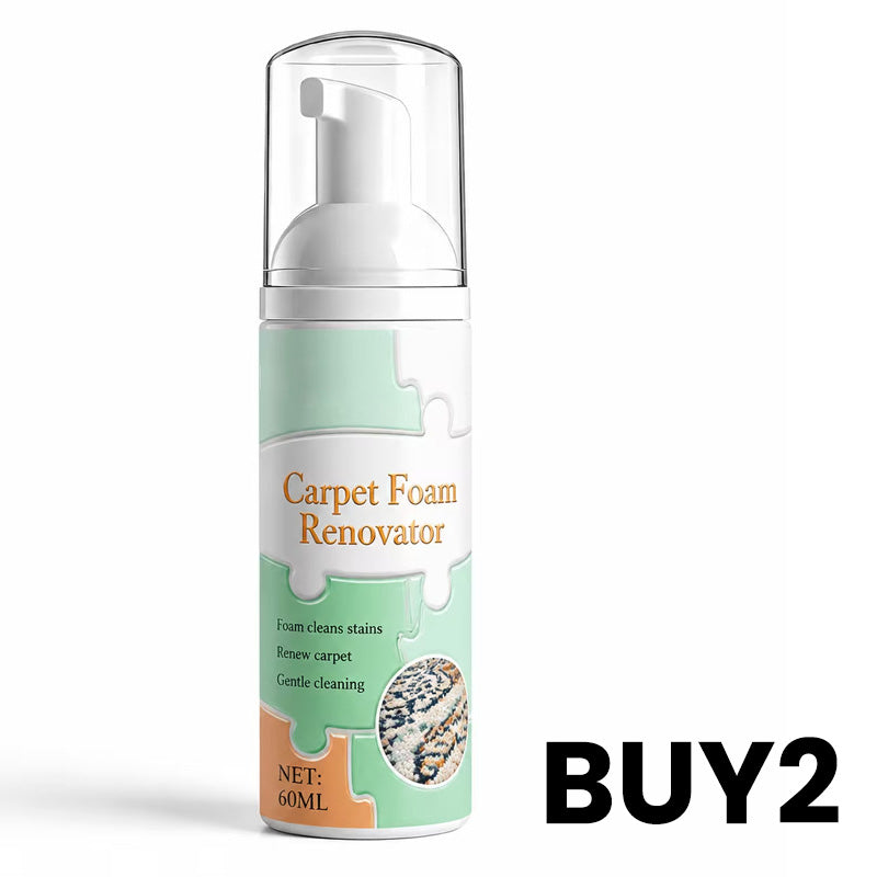 ⏳Time-Limited Special⏰Waterless Carpet Cleaning Foam – Instant stain lift, no wet mess. Advanced micro‑foam penetrates deep – just foam & wipe! 🏠💨